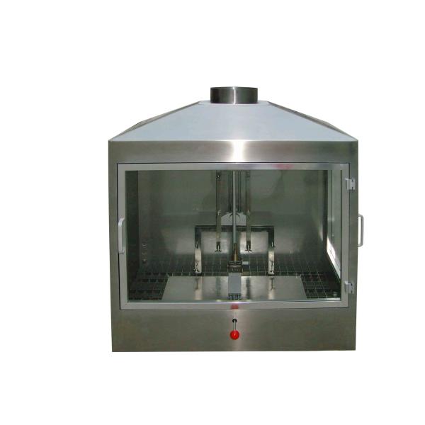 750w*500d*1100h Fire Combustion Test Equipment Standard EN ISO 11925-2 Horizontal Burning Test