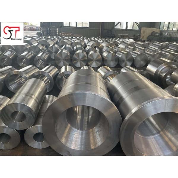 Large Size Industrial Cylinder Alloy Steel Forged Heat Treated Machined To Drawing