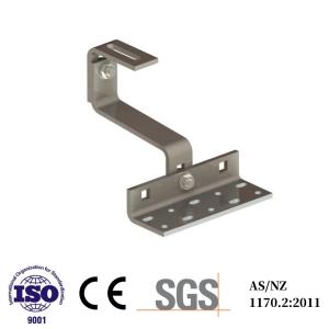 China Double Adjustable Flat Hook Up and down adjustable hook Stainless steel hook Mainly for Europe wholesale