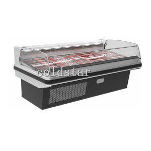 China Plug-in Fresh Meat Display Open Showcase Deli Case wholesale
