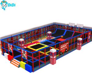 China CE Certified Trampoline Amusement Park Big Trampoline Park Customized Color wholesale