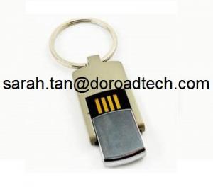 China Real Capacity Metal Rotator USB Flash Memory Drive Free LOGO Printing on sale