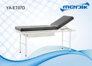 China Power Coating Doctor Examination Table With Drawers 2 Section wholesale