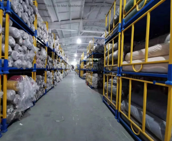 Customized Color Portable Stacking Racks With 1000kg Load Capacity And 200mm Wheel Diameter