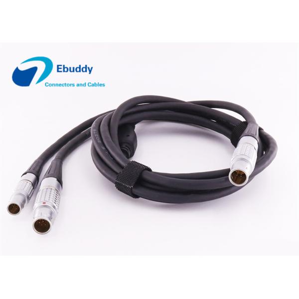 Custom Power Cable Lemo 0B 1B 2B FGG To Lemo FGG Style 1 To 2 Cables