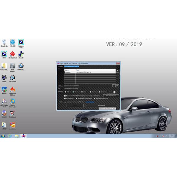 Durable Auto Diagnostic Tools BMW ICOM NEXT BMW ICOM A2 A+B+C Plus Lenovo X220 I5 4GB Laptop