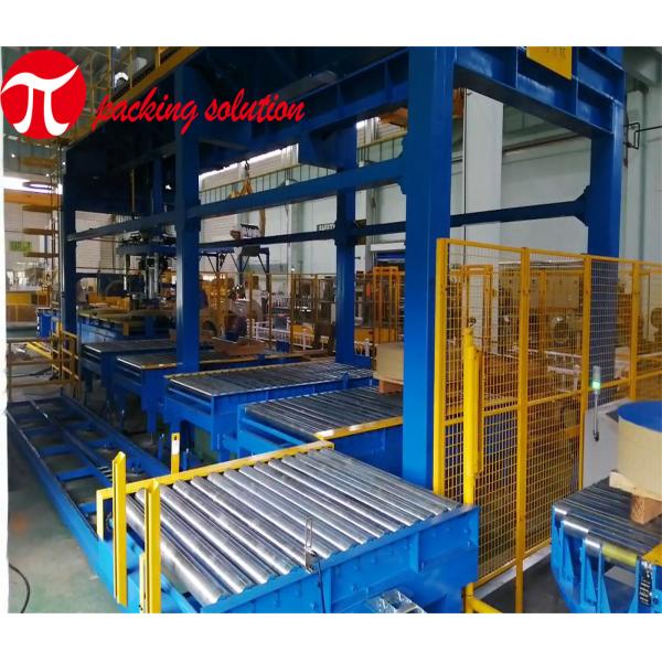 Jinglin Horizontal Coil Wrapping Machine Width 70mm-300mm 380V For Metallurgical Industries