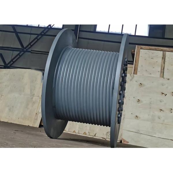 Lbs Wire Rope/Cable Grooved Drum For Crane Hoist Lifting Equipment