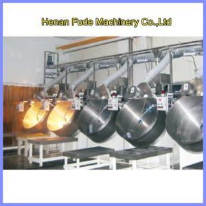 China peanut flour coating machine, japanese bean flour coated peanut machine on sale