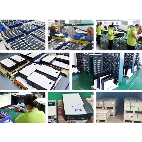 51.2V 10kWh Wall Mount Lifepo4 Battery AKKU 6000 Cycles 5kWh 15kWh 30kWh