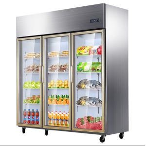 1350L Restaurant Commercial Freezer Upright Freezer Vertical Fridge Refrigerator