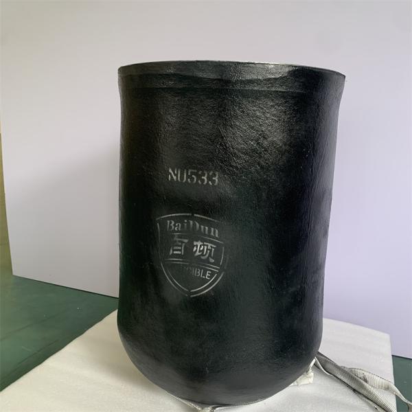 Stability Silicon Carbide Graphite Induction Furnace Crucible High Temperature Resistance