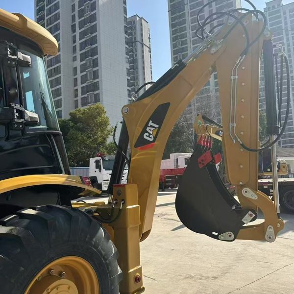 Cat420F backhoe loader, suitable for construction, municipal engineering,agriculture