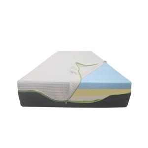 3 Layer 10 Inch Hybrid Memory Foam Mattress For Back Pain Relief