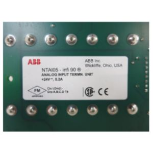 ABB NTAI05 Analog Input Module for INFI90 Series PLCs