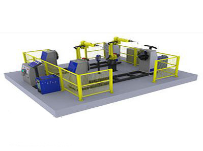 Furniture Industry Automated Welding Systems With Handling Welding Double