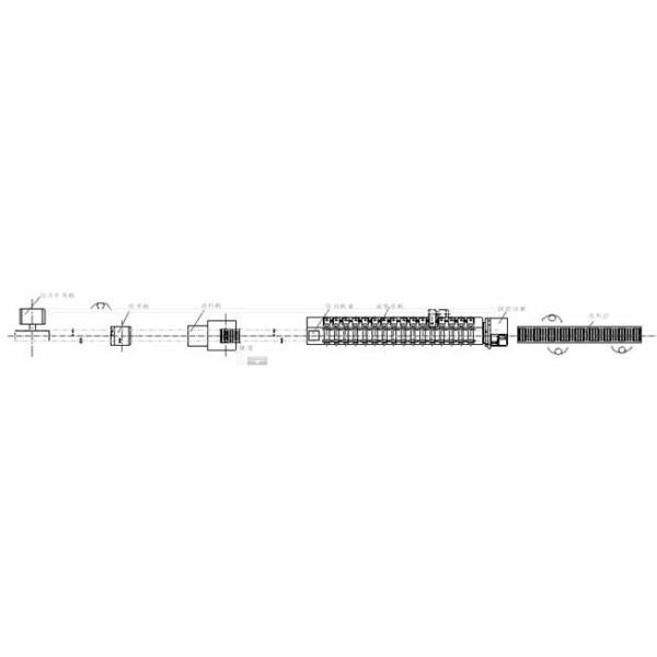 Storage Rack Roll Forming Machine For Shelving Upright Rack