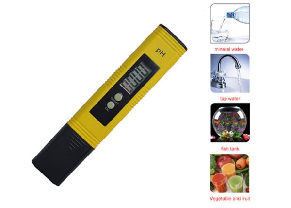 Quality Durable Pen Digital PH Meter 0.01 Accuracy For Aquarium Pool Water for sale