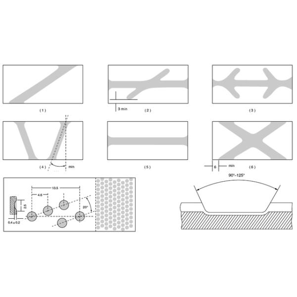 INW-S45C Bronze Bimetal Bearings ISO 3547 Type X Type Oil Groove