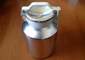 China Lockable Lid Equipped 3 Gallon Stainless Steel Milk Can with High Sealing Rubber Ring wholesale