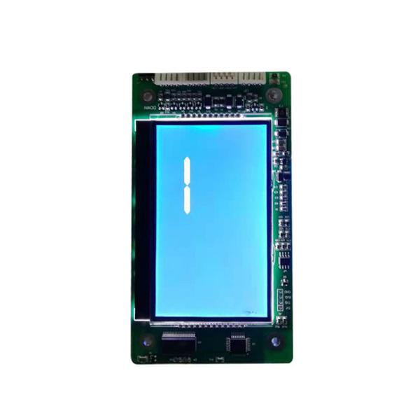 Quality DC12 24V White Segment LCD Display Board Elevator Lift Parts For COP Panel for sale