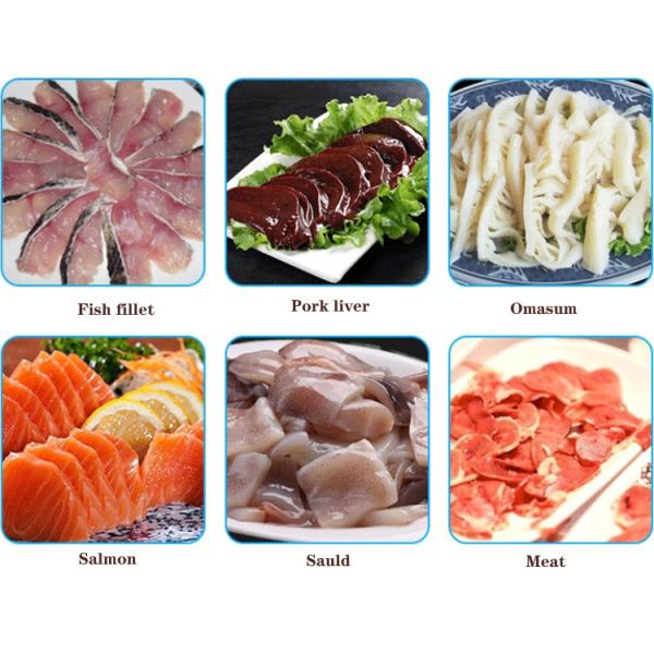 Diagonal Automatic Fish Cutting Machine Carp Salmon Slicing Fish Deboning Machine