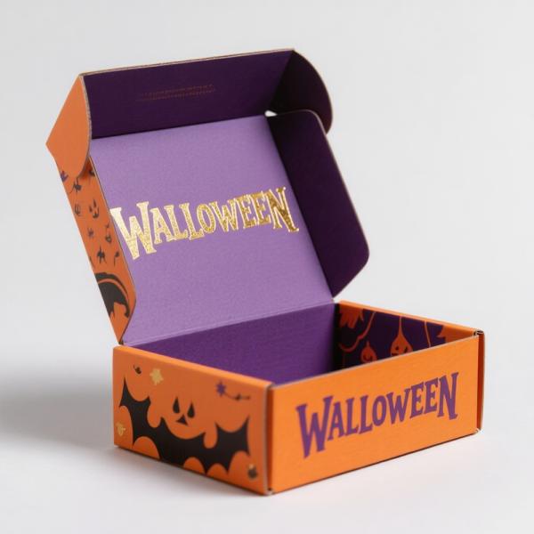 Halloween Corrugated Cardboard Airplane Airplane Mailer Shipping Box Packaging Carton Christmas Gift Boxes for Small Business