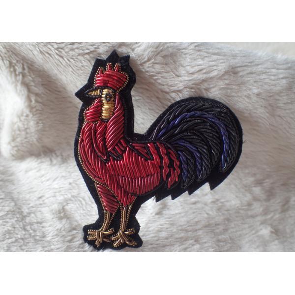 Hand Made Embroidery Designs Patches , Military Uniforms Emboired Patches