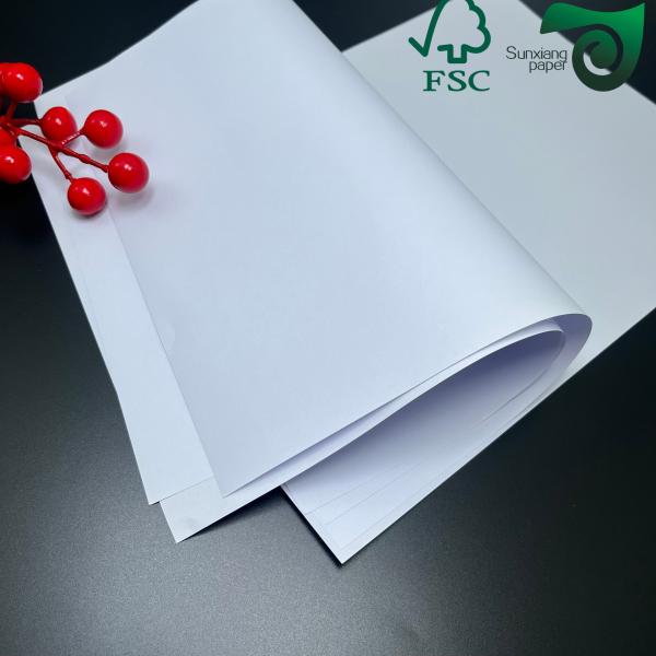 FSC 80GSM Recycle Pulp Cream Woodfree Paper For Notebook Uniform Thickness Smooth Surface