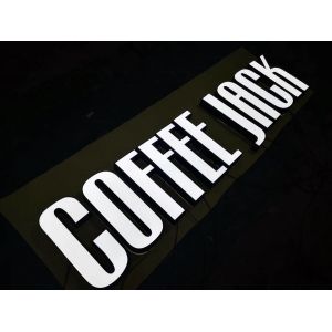 Fabricated Metal Channel Letter Sign 3D Led Light Box Sign