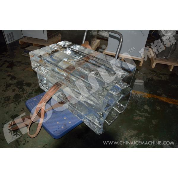 Transparent Block Ice Maker with Condenser Core Components Ice Sculpture Machine
