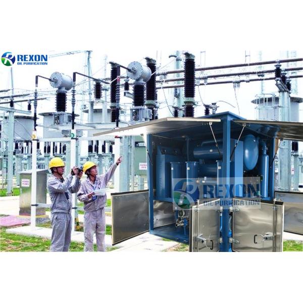 3000 LPH Transformer Oil Purifier Unit For Electric Substation Maintenance
