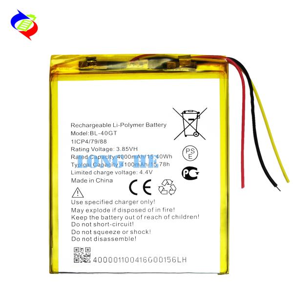 4100mAh Replacement Battery for Tecno 1704 BL-40GT Phone Long-Lasting Performance