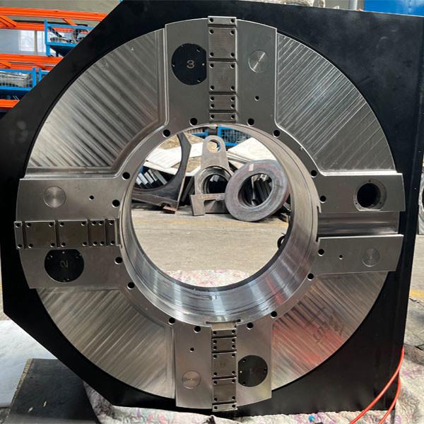 Quality Laser Pneumatic Design Manual Dual Power Chuck Of Laser Pipe Cutter CNC Lathe Chuck for sale