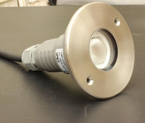 1W 3W LED Underground Light With Die Casting Aluminum Housing 0.75Kg Weight