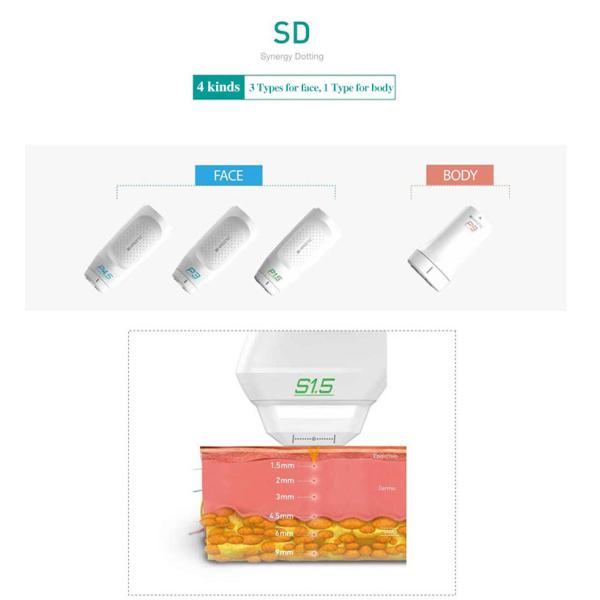 MFU RF Ultrasonic Hifu Beauty Machine For Face Lifting Skin Tightening Wrinkle Reduction Body Firming Treatment