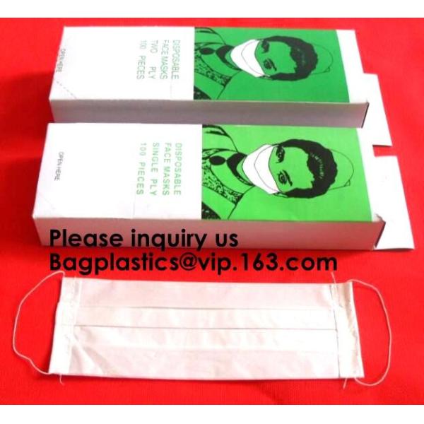 Disposable Earloop Face Masks - Antiviral, Allergy and Flu Protection - Protect Your Health from Pollution, Dust, Germs