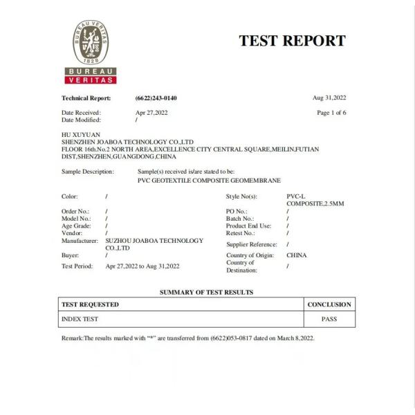 Bondsure® PVC Tunnel Waterproofing Membrane