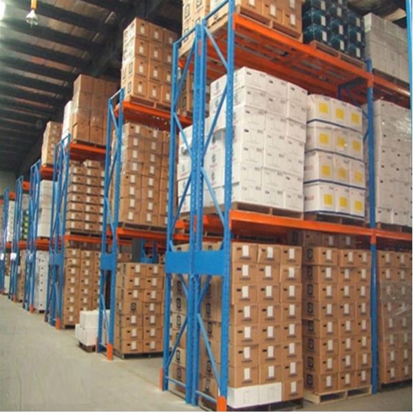 Customized Depth Adjustable Pallet Racking , Selective Steel Pallet Rack Easily Installed