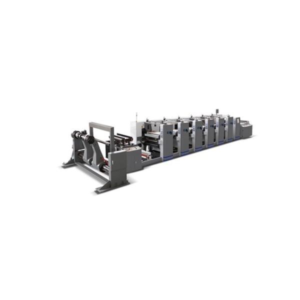 China Roll Paperboard Flexo Printing Machine with online register wholesale