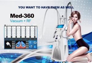 China 690 nm LED Vacuum Roller Cavitation RF Slimming Machine With RF Power 50 Watt 13.6 MHz on sale