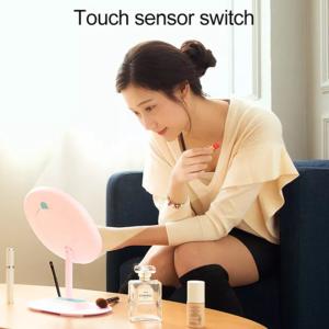 Wholesales Makeup Mirror with LED Soft Ring Lights Touch Sensor Mirror Desktop Mirror