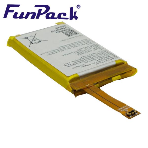 Polymerthe Wearable Device Battery Rechargeable 1550mAh 3.87V With PCB
