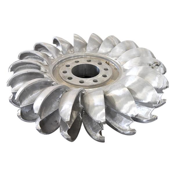 Cast Iron / Stainless Steel Pelton Hydro Turbine Axial Flow Turbine For