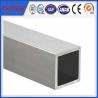 China top aluminium square tube standard size,customized size aluminium hollow tube for sale