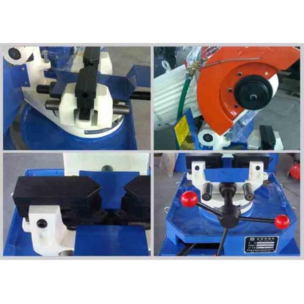 Small Semi Automatic Pipe Cutting Machine Single Sawing High Speed Easy Operation