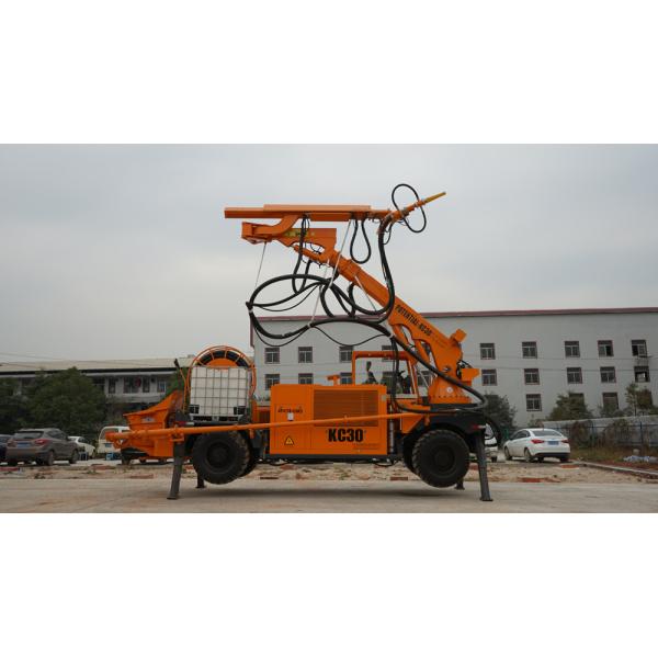 China Wheels Traveling Mode Underground Concrete Sprayer KC3017 With Manipulator wholesale