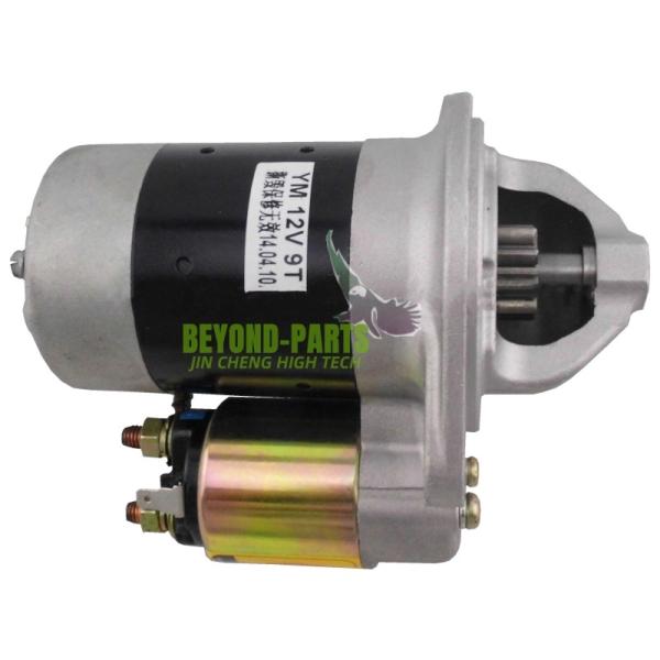 Yanmar 2TN66E Excavator Parts Start Starting Starter Motor 228000-5750 12V 9T 0.8KW