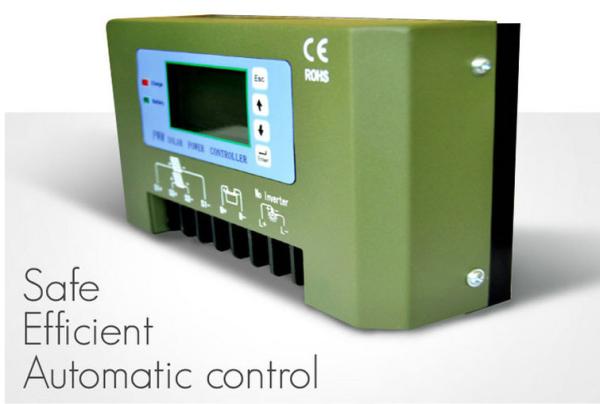 Quality LCD LED 240V 97% MPPT Solar Charge Controller for sale