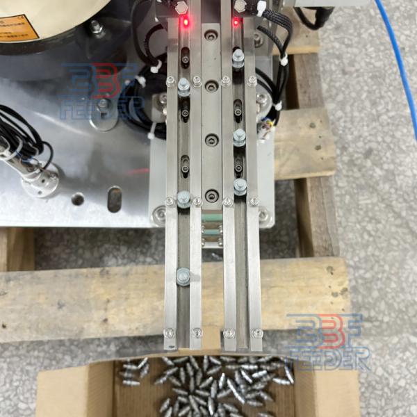 High Precision Screw Bowl Feeder Adjustable Frequency Stainless Steel Parts Feeder